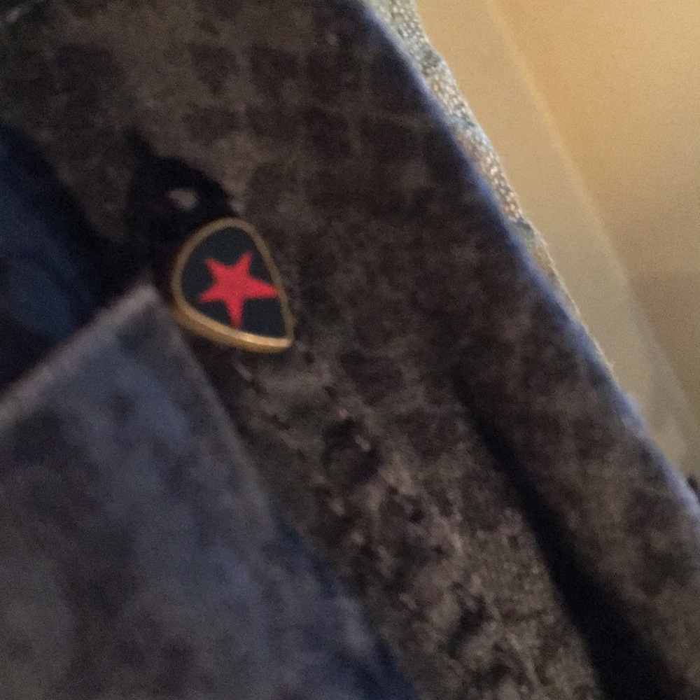 Black Python Print Jeans - image 5